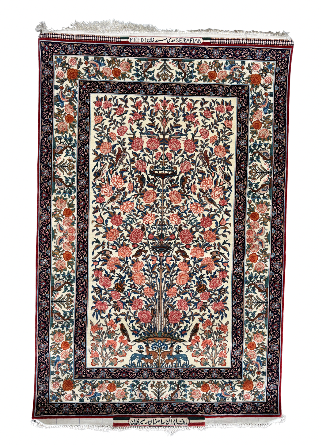 Seirafian, Mehdi Seirafian, Esfahan, Isfahan, Bakhtiyar, Rug, Persian Rug, Carpet, Persian Carpet, London, Stockbridge, Hampshire