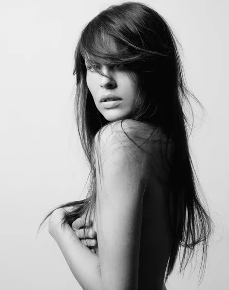 Julie at my studio