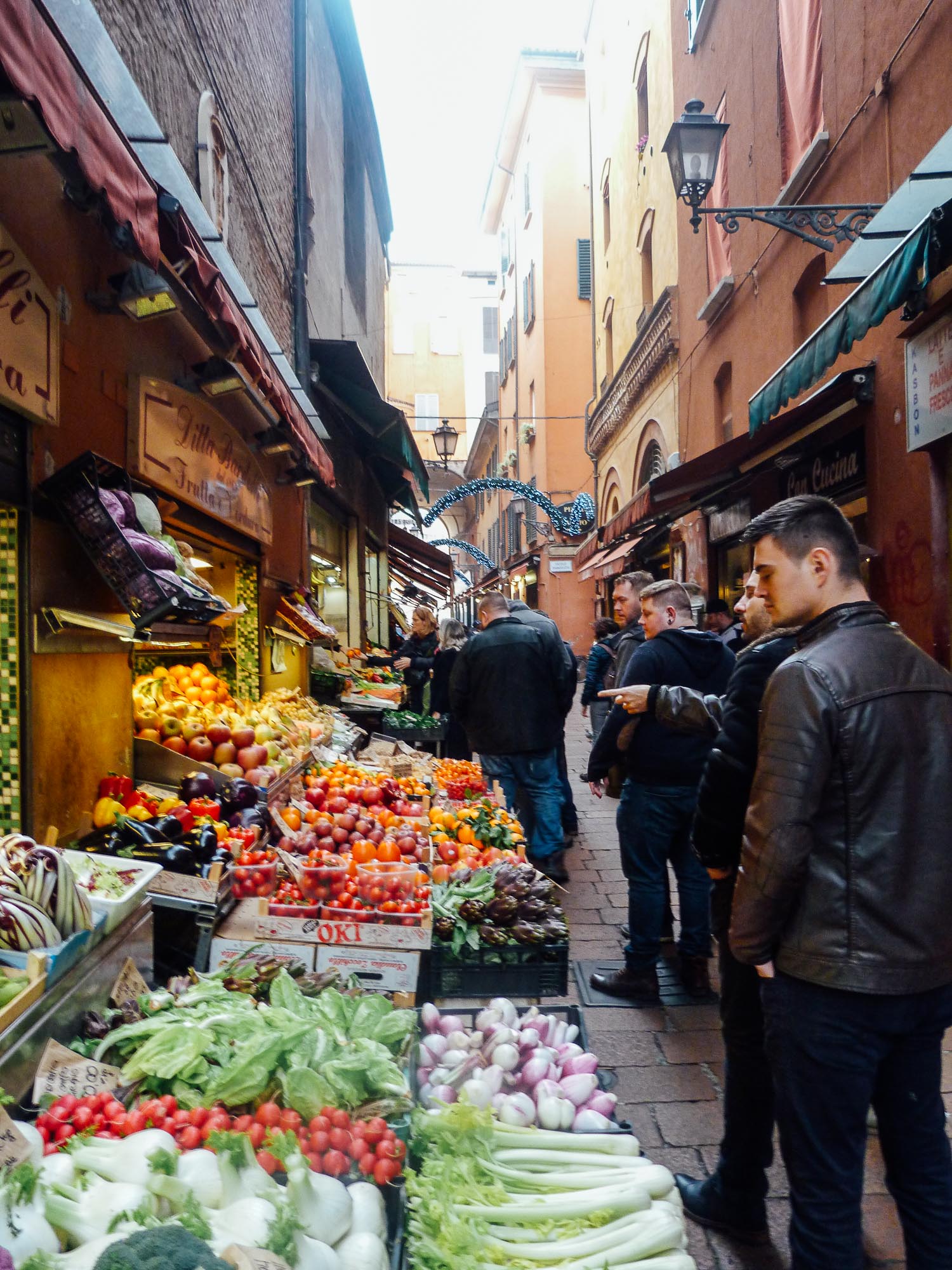 Oakman Inns Head Chefs explore the food markets in Bologna