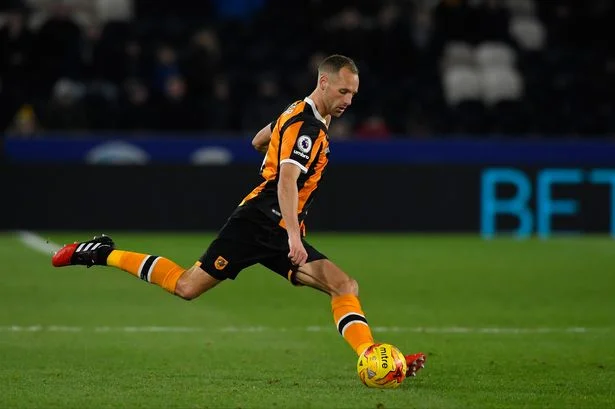 David Meyler playing for Hull City