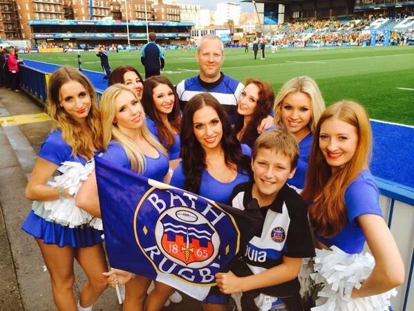 Hatchy and his Bath Rugby Whatsapp group