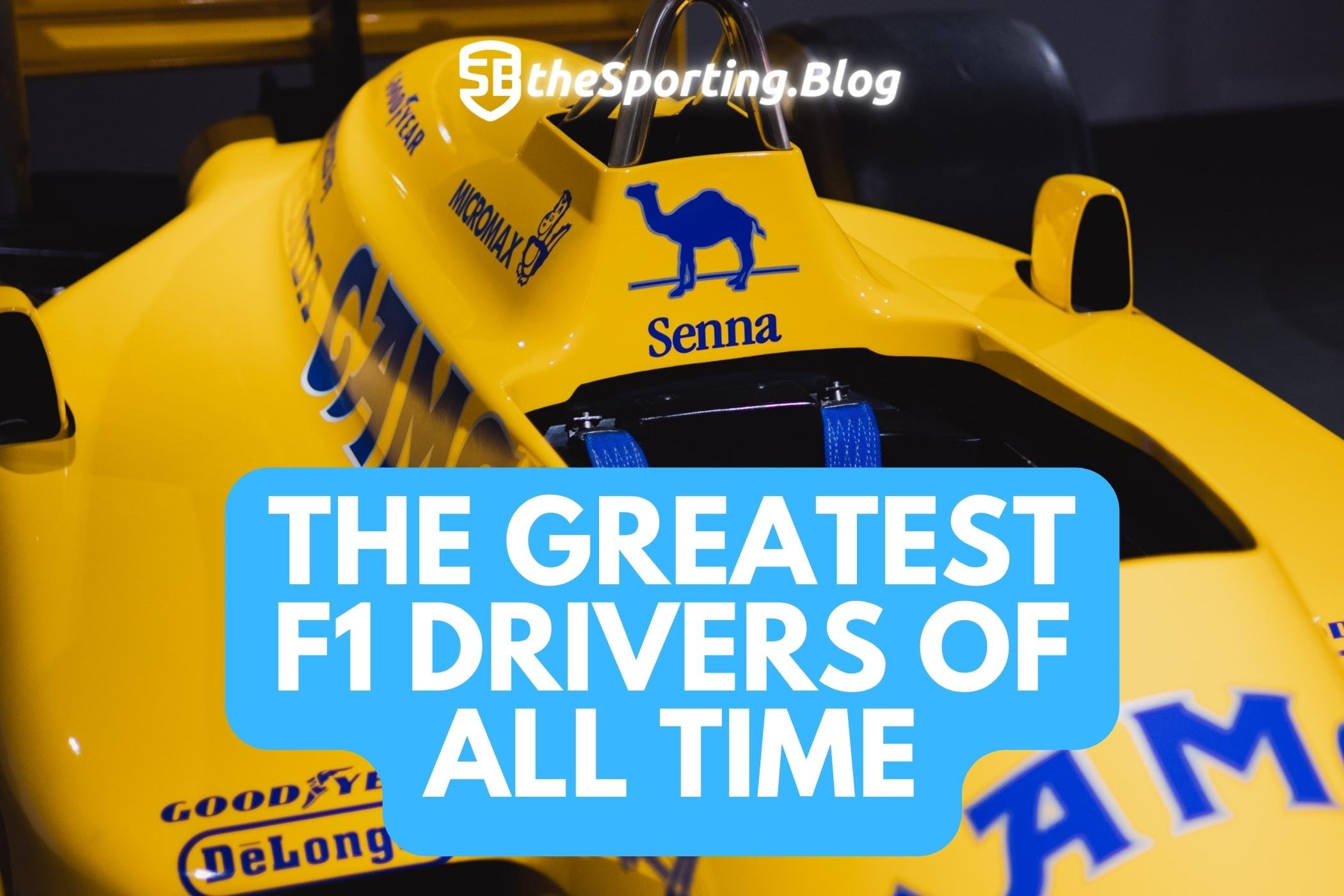 Drivers of All Time The Sporting Blog