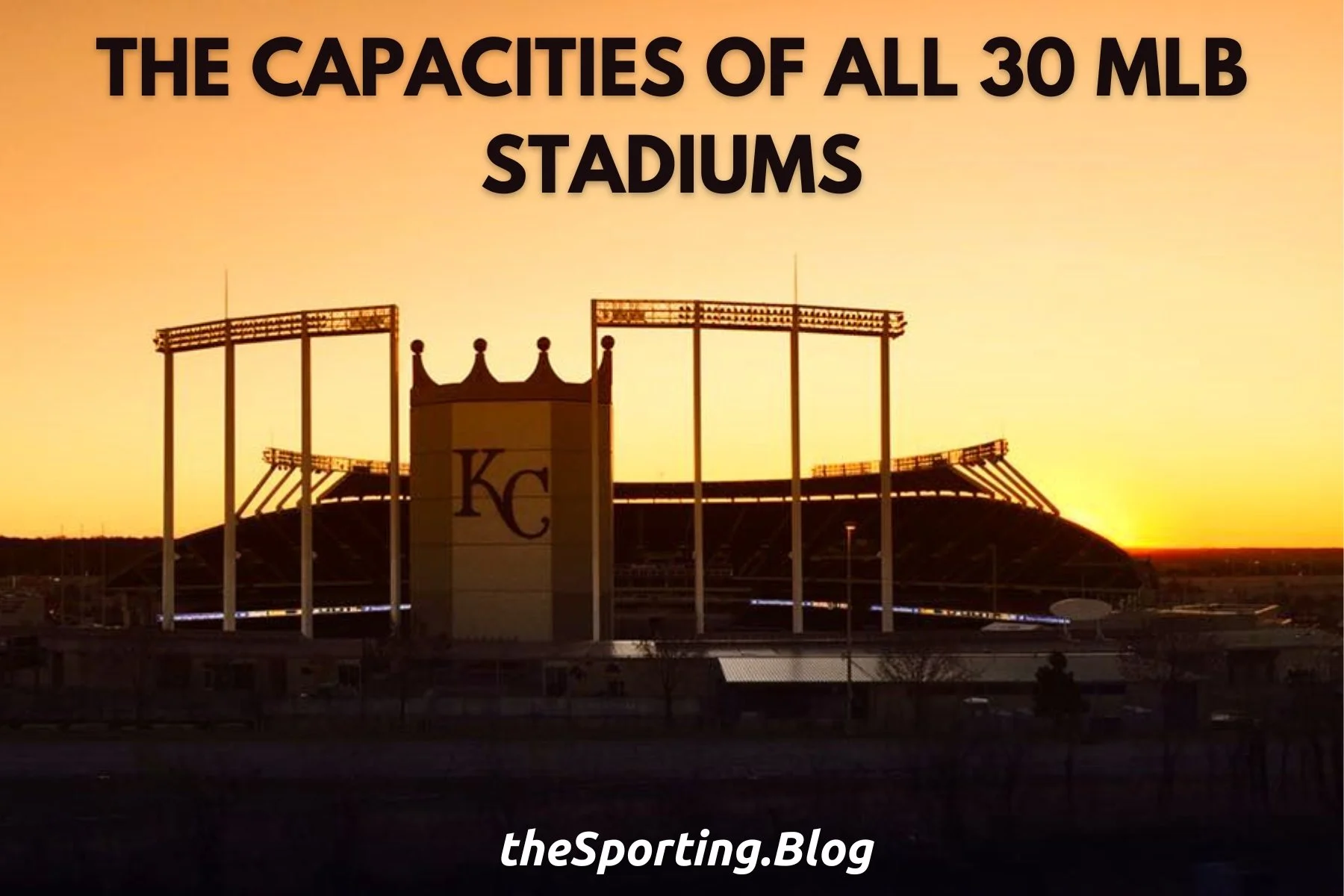 A List of the Capacities of All MLB Stadiums A Complete Guide to All