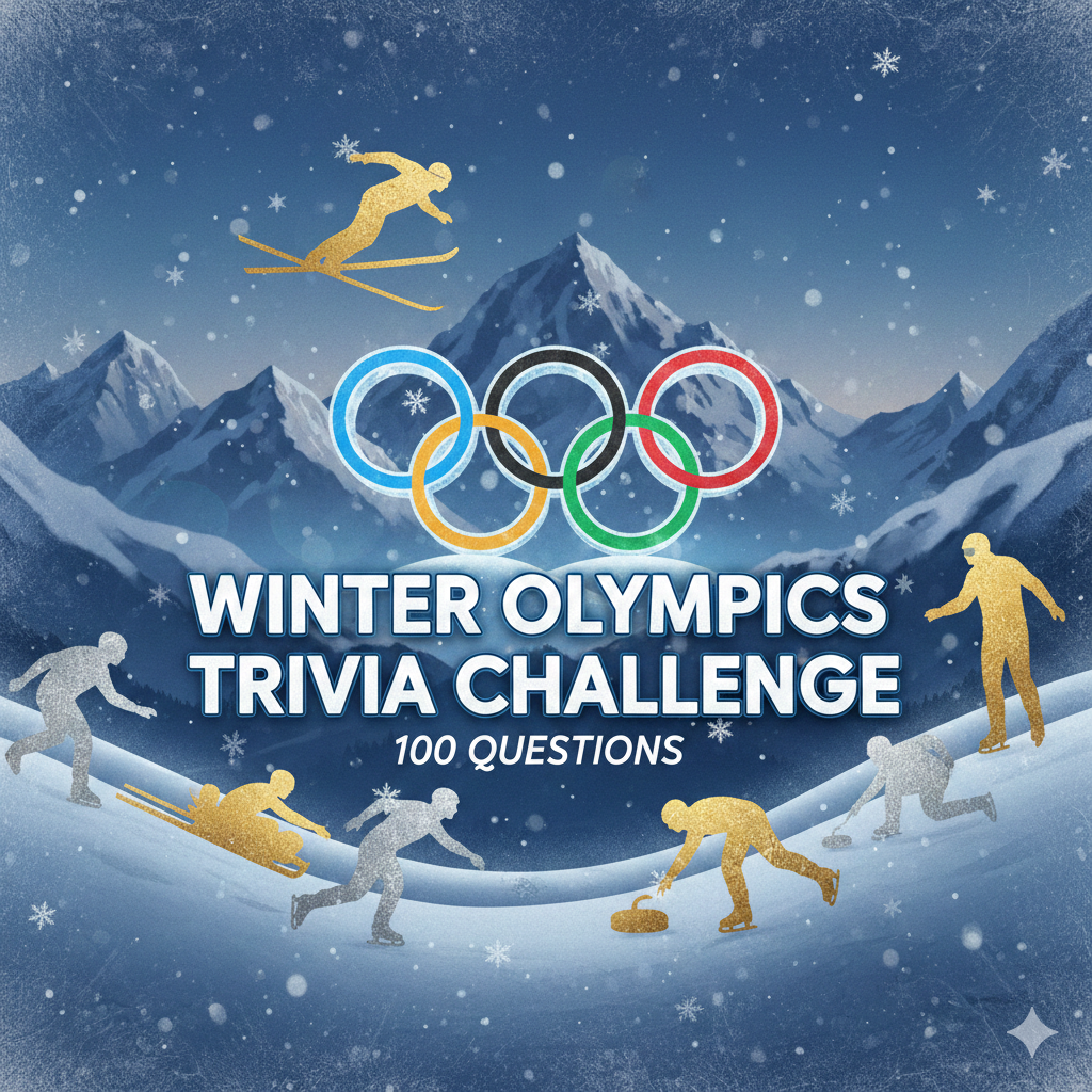 Winter Olympics Quiz: 100 Questions &amp; Answers on Winter Olympics Trivia