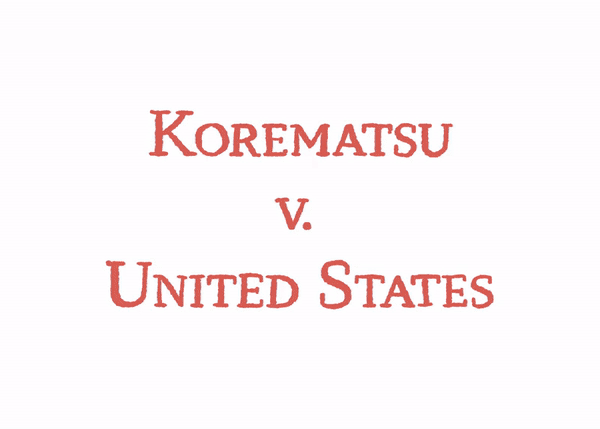 Korematsu v United States