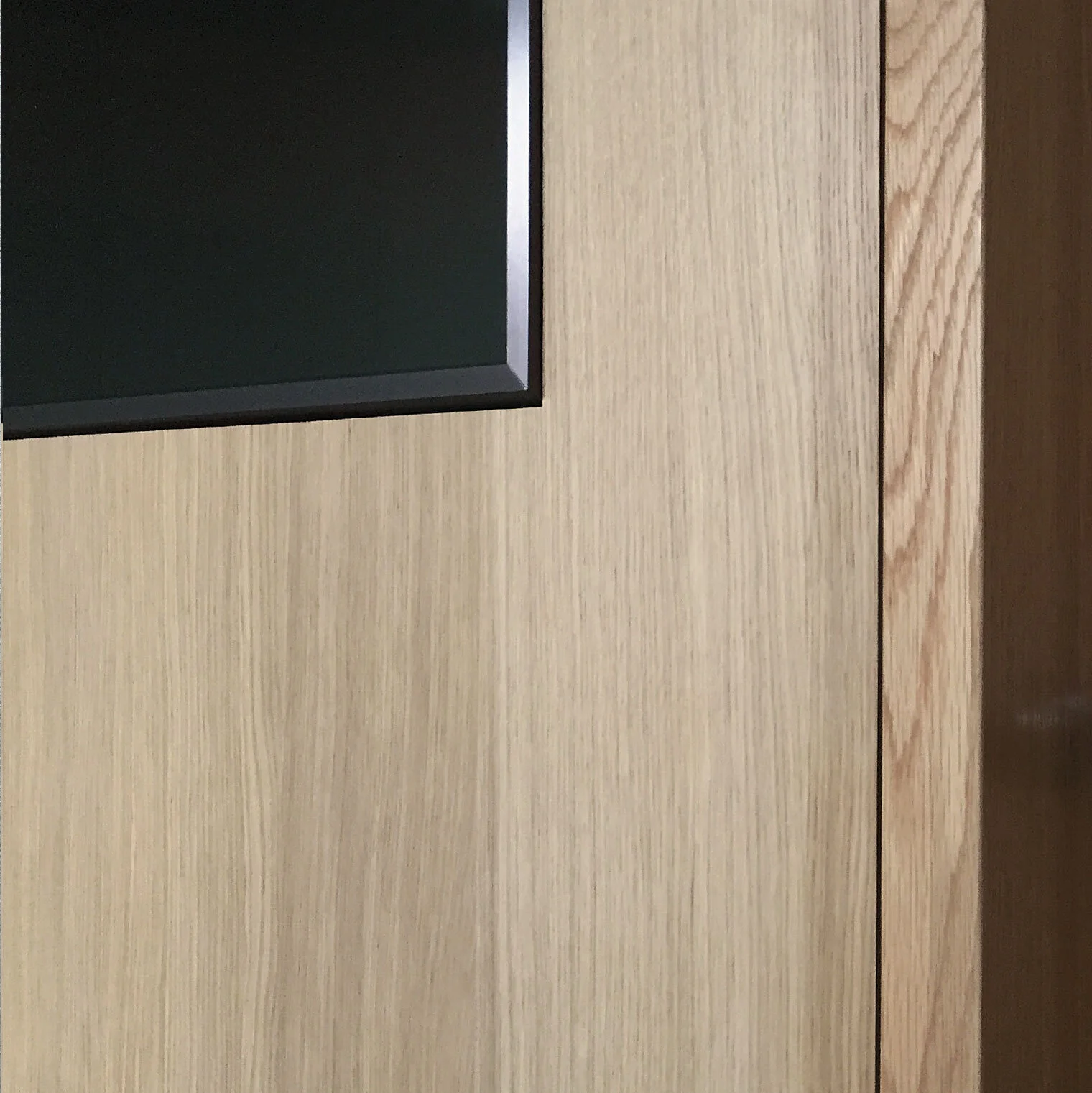 Integrated display screen panel wall