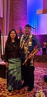 with Shawn Stevens in concert at Kripalu