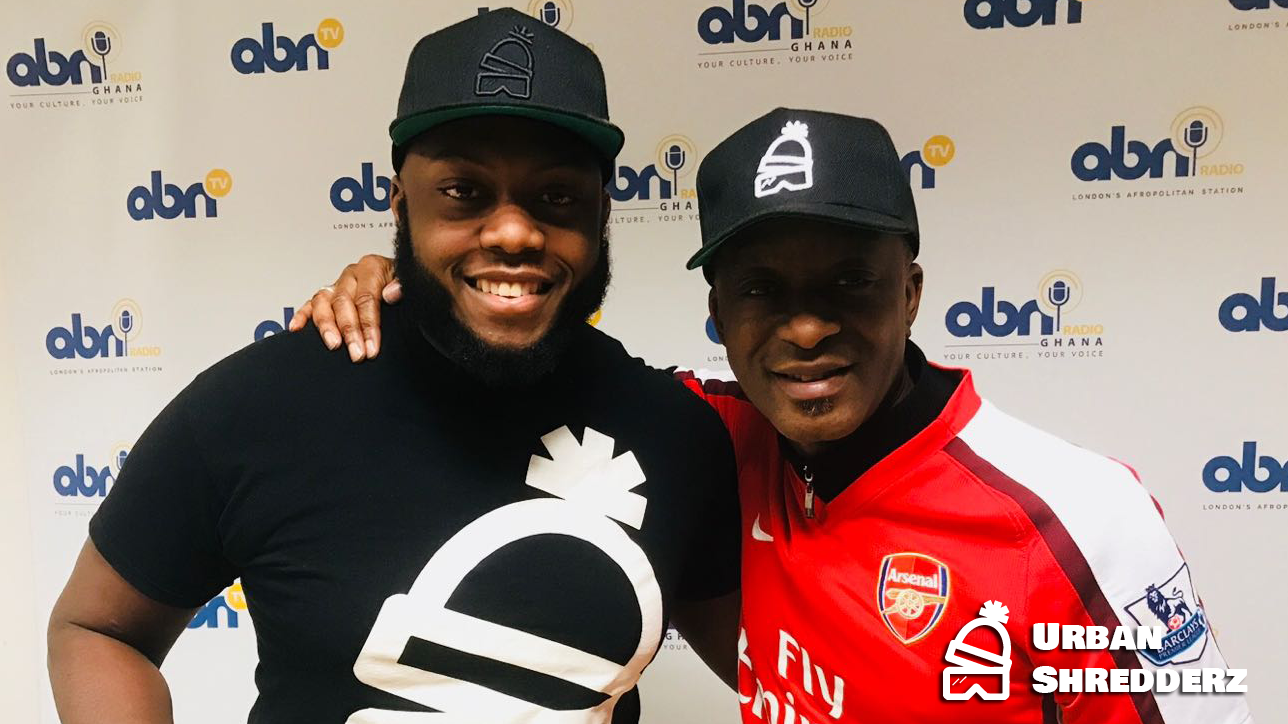 Dazzle, Founder of Urban Shredderz with Rodney Hinds