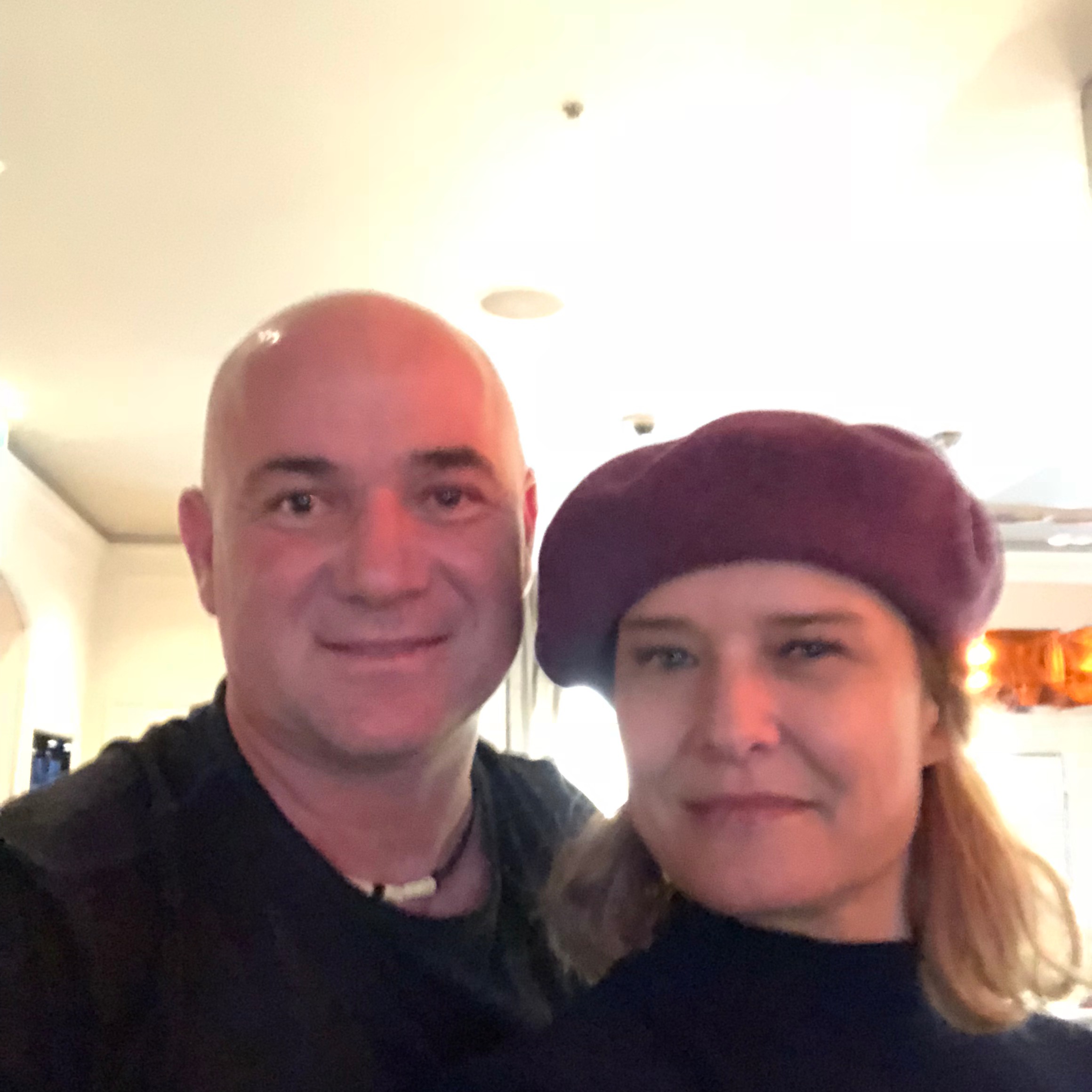 Tennis legend Andre Agassi