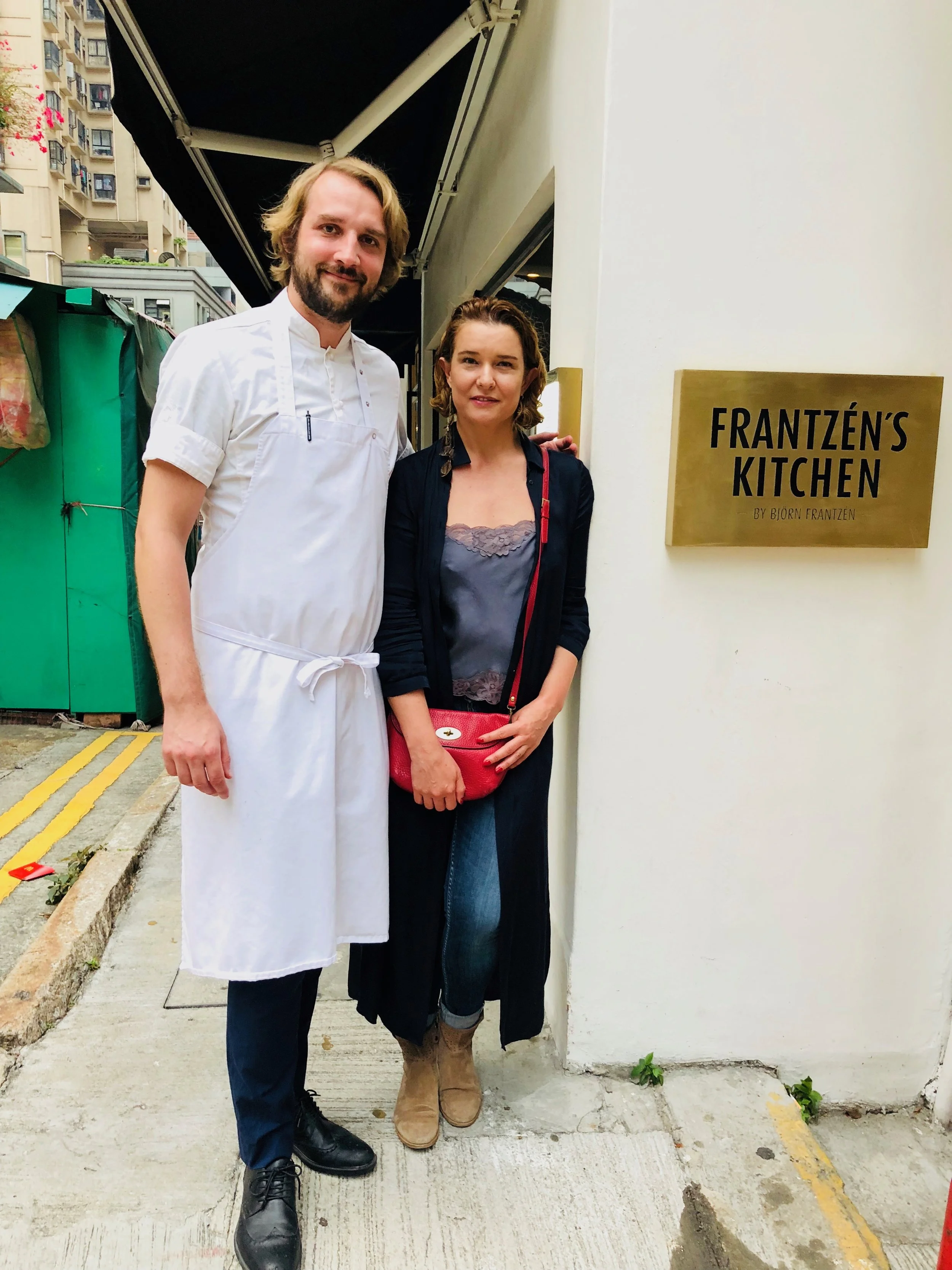 Frantzen's Kitchen Honk Kong chef