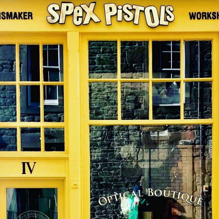 Spex Pistols is an eclectic optical boutique which can be found on one of Dundee’s smallest streets!