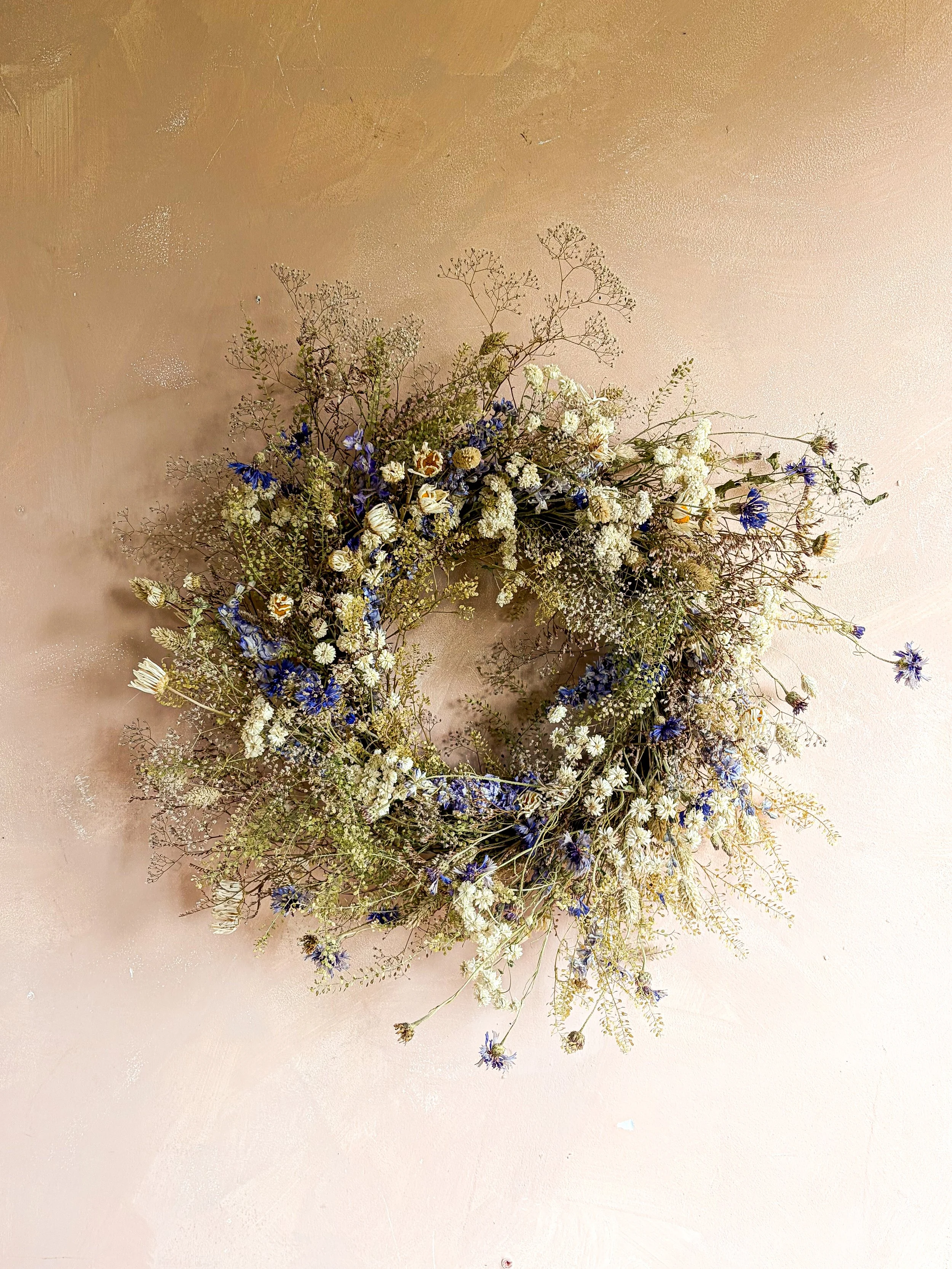 Handmade Dried Flower Wreath