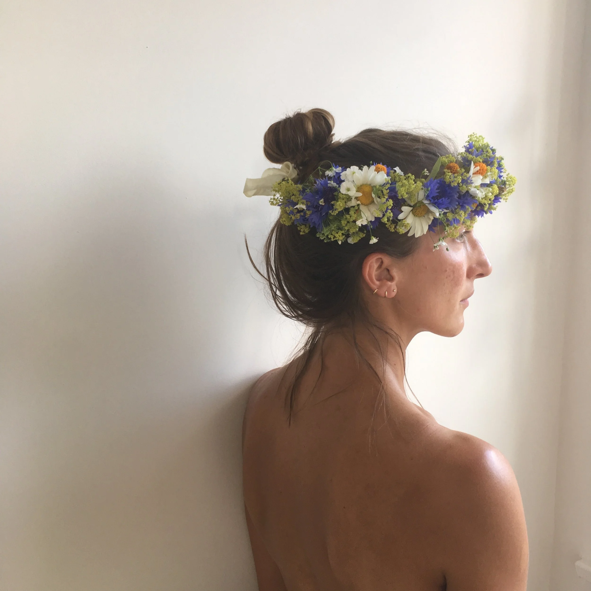 DIY Mid Summer Flower Crown