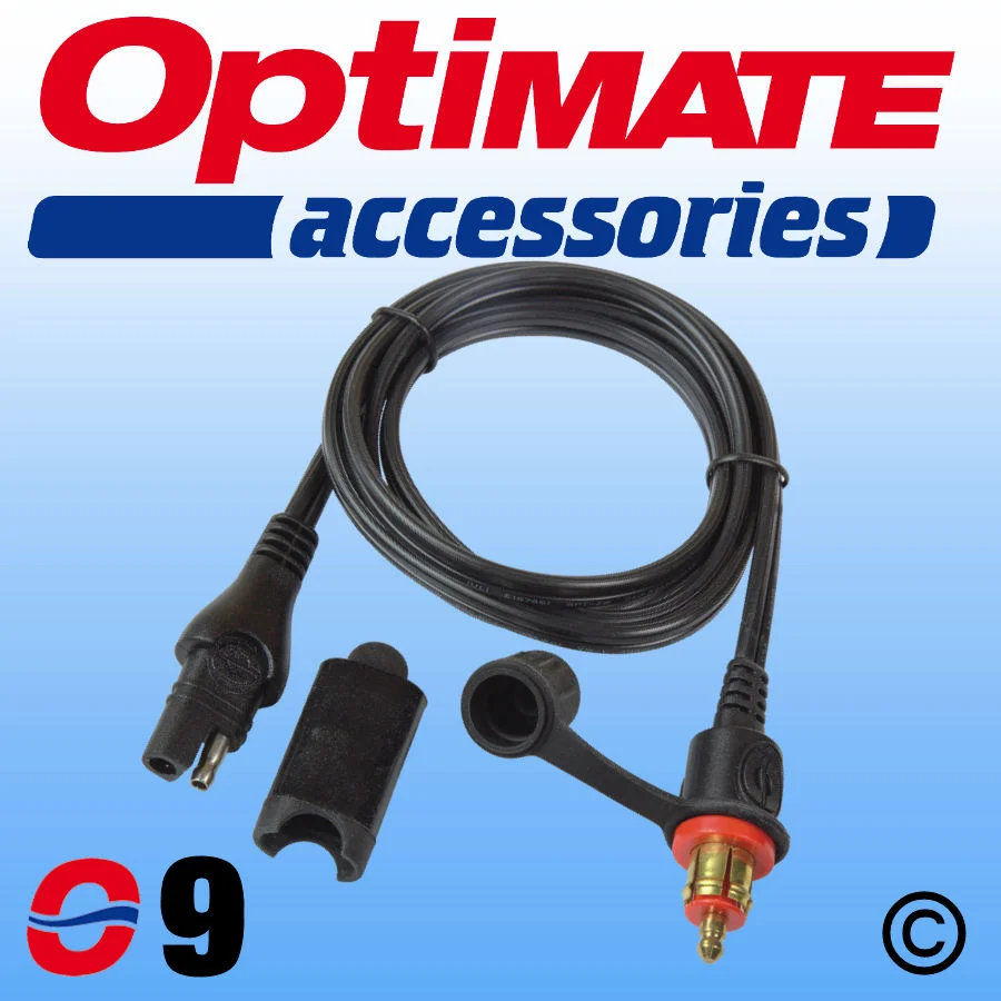 O9, O-09, O-9, SAE79, OptiMate SAE DIN Battery Accessory Lead for BMW Motorcycle