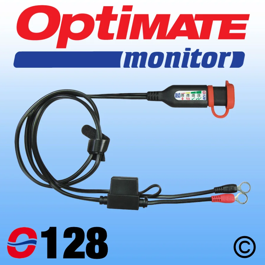 O128, O-128, OptiMate, Eyelet Battery Monitor