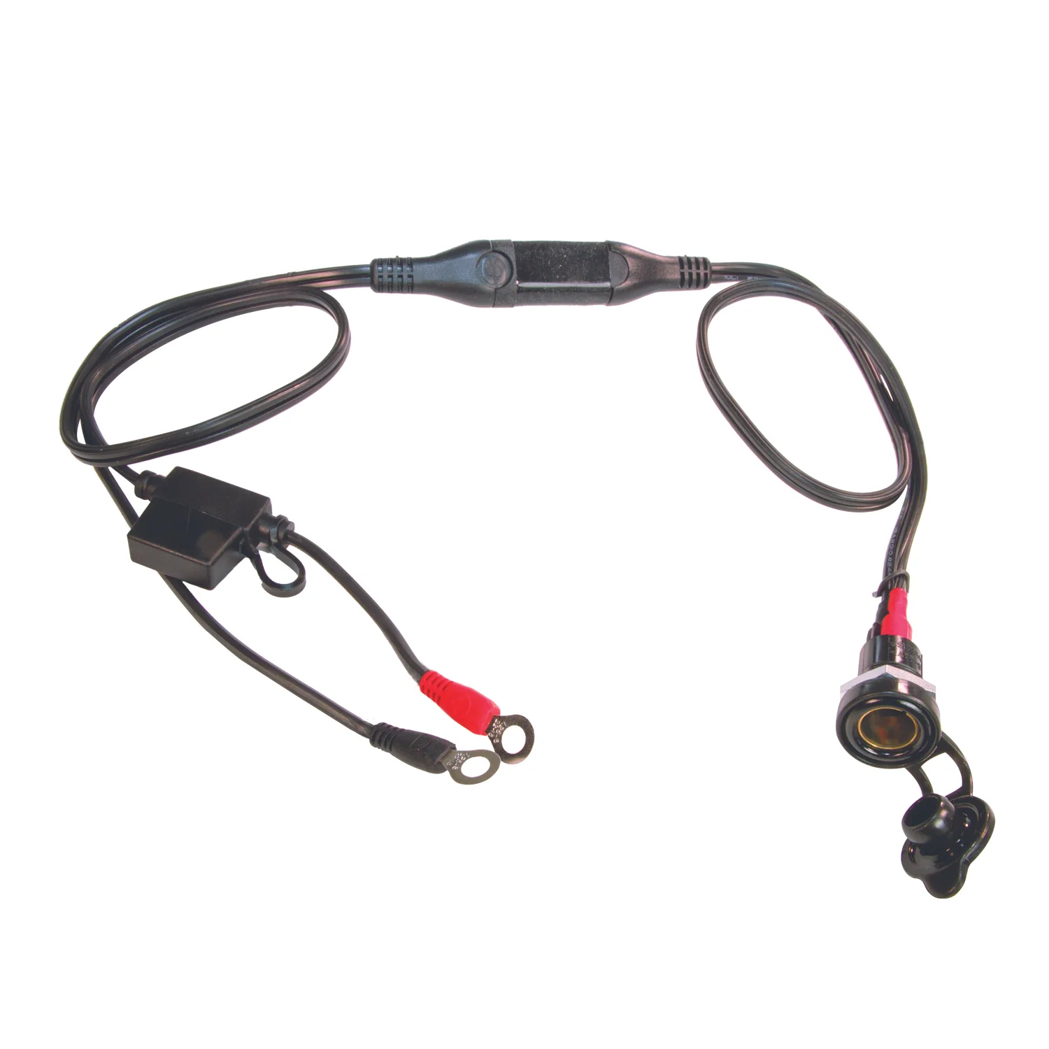 O8, O-08, O-8, OptiMate SAE DIN Panel Socket Battery Lead Accessory for Motorcycle