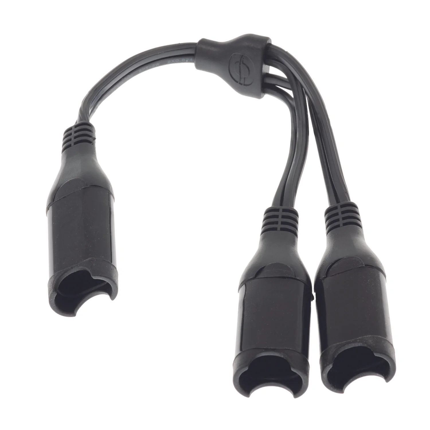 O15, O-15, Optimate SAE Y Splitter Battery Lead, 2 into 1, Weatherproof
