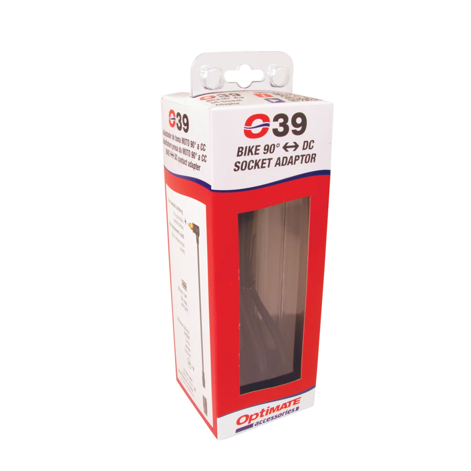 O39, O-39, OptiMate SAE DIN Plug to DC Socket Lead for BMW Motorcycle