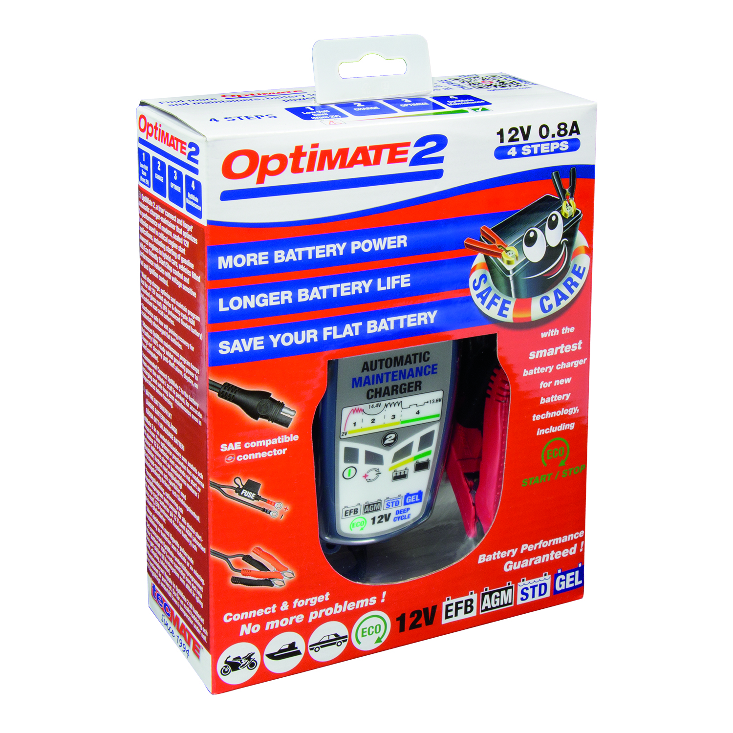 OptiMate 2 Battery Charger UK Supplier & Warranty 2019 NEW