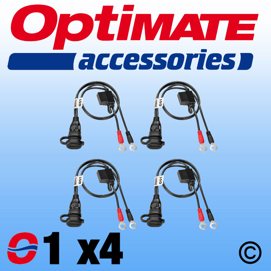 OptiMate O21 Weatherproof Eyelet Lead To DC Socket 