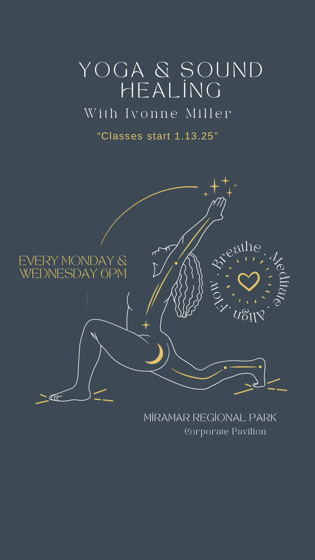 Yoga &amp; Sound Healing at Miramar Regional Park