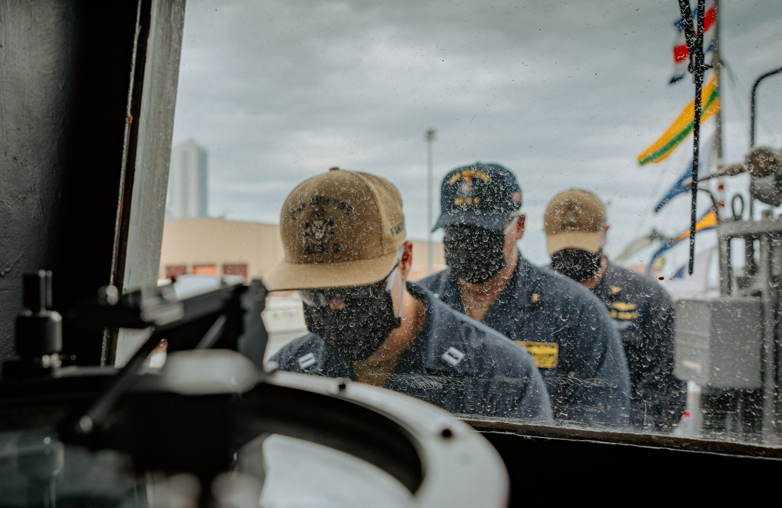 Sailors Covered and In Prayer