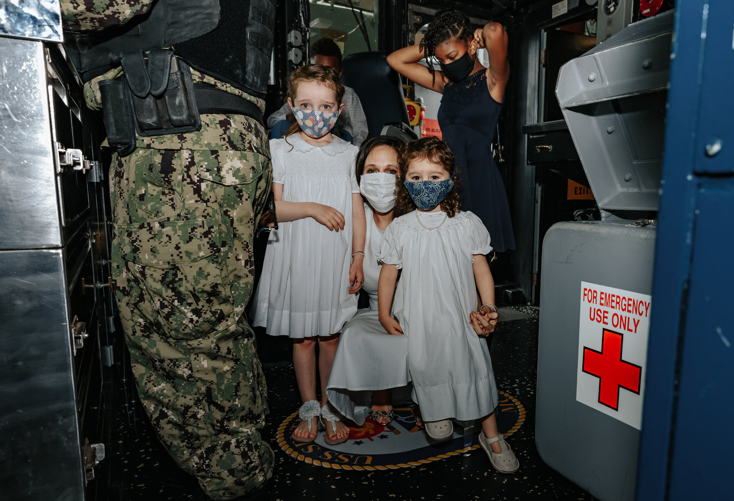 Military Spouse Gathers Children During Coronavirus