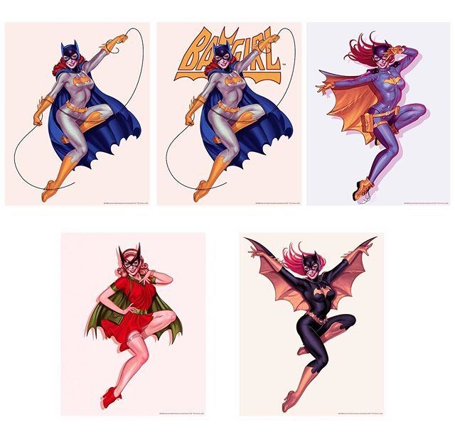 ✨Artist Proofs Prints ON SALE NOW!✨ #batgirl #supergirl #powergirl #istillbelieve #dccomics #bottleneckgallery
