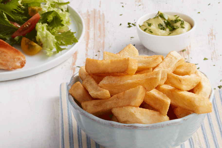 Papas caseras con aceite Gourmet Familia