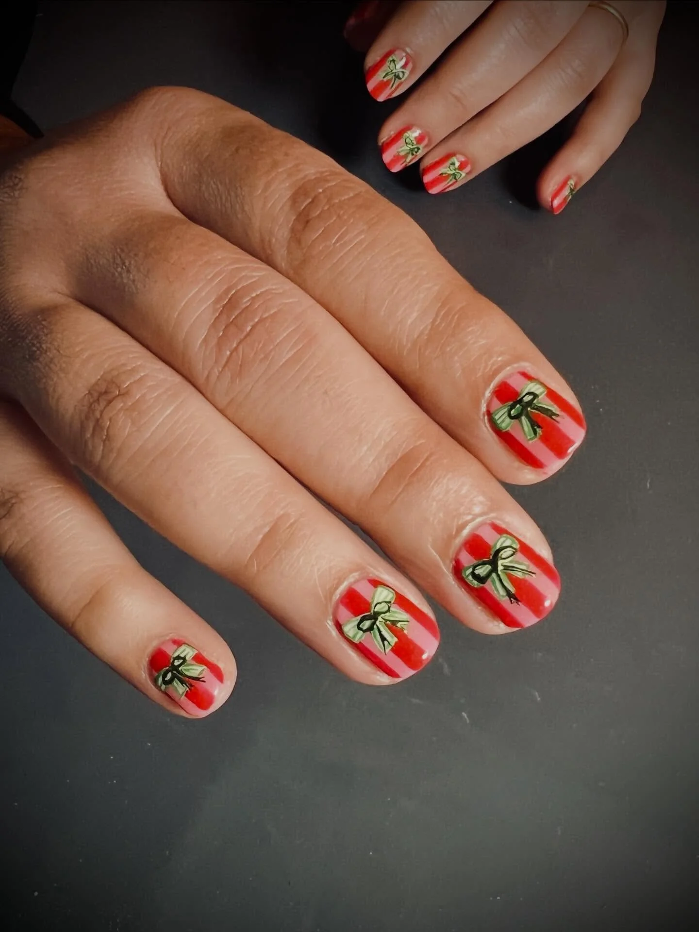 Just had to do these. Saw these on the amazing @paiwaloves feed and loved this take on a similar design that I also copied 2 copied years ago that did the rounds. 

I&rsquo;d love to be original with nail art, but sometimes others just come up with g