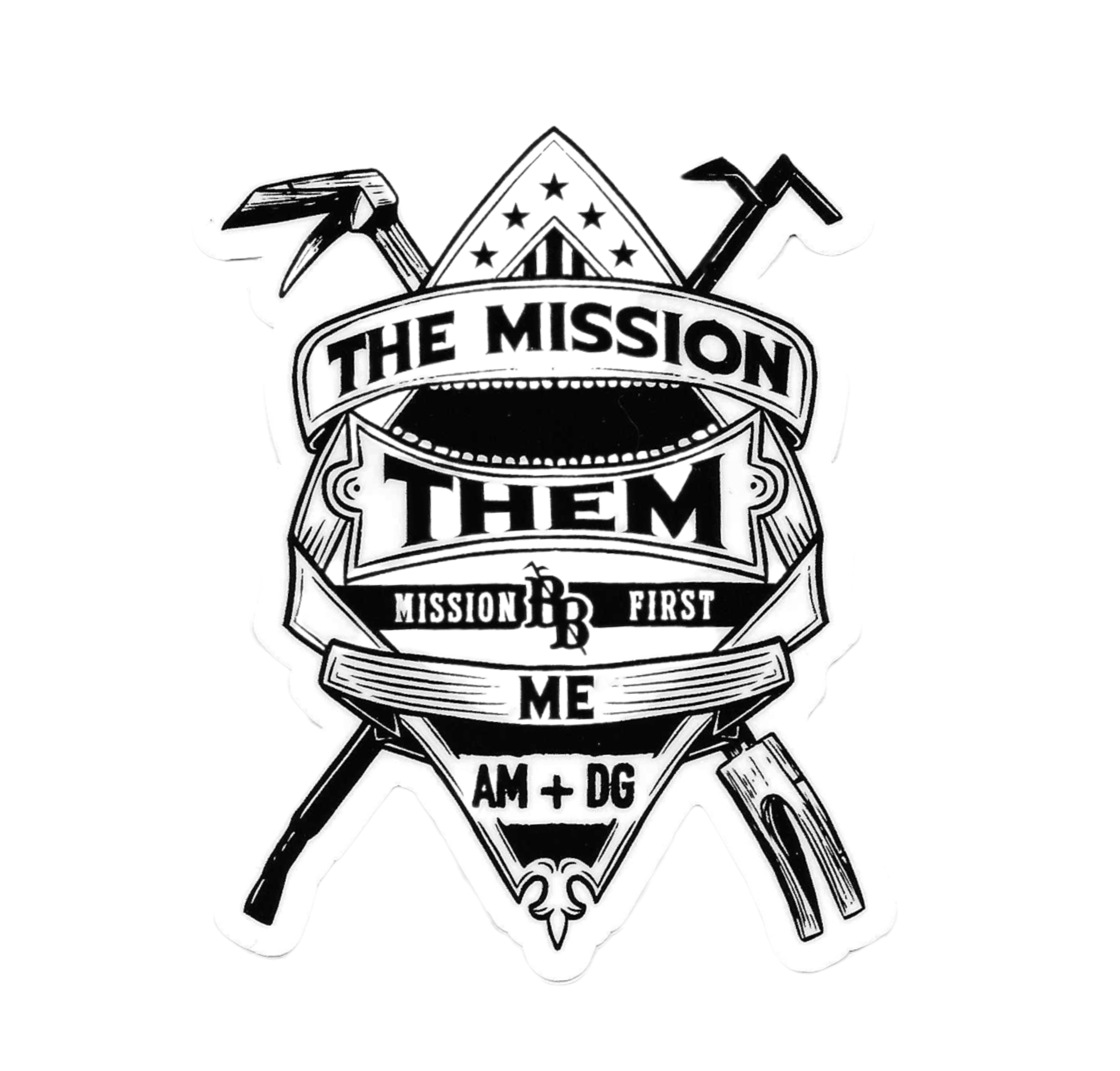 The Mission-Them-Me Decal
