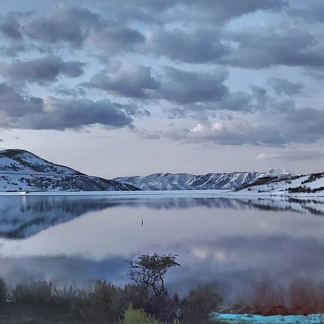 Beauty of a morning at the Jordanelle!