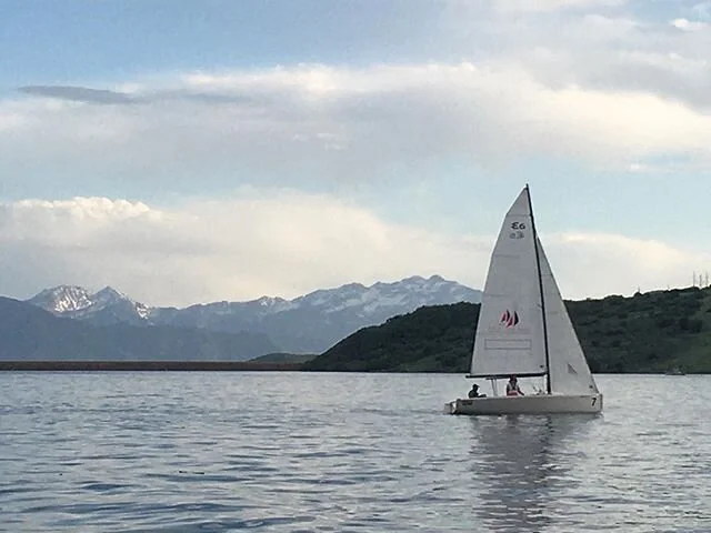 Not a bad way to get away. #SailPC #ParkCitySailing #SailParkCity #iSailPC #PCsailing // 📸: @scottyvermerris