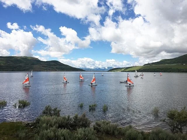 What a site to see! Junior Sailing Camp in full swing.
We have openings in our afternoon Guppy class, sign up at sailpc.org - Sailing is the perfect activity during this time. We&rsquo;re wearing masks and keeping kids safe and distanced in the outdo