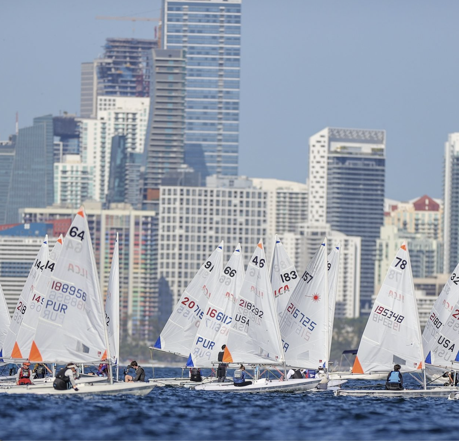 PC Youth Sailors At Orange Bowl Regatta - Miami, FL.