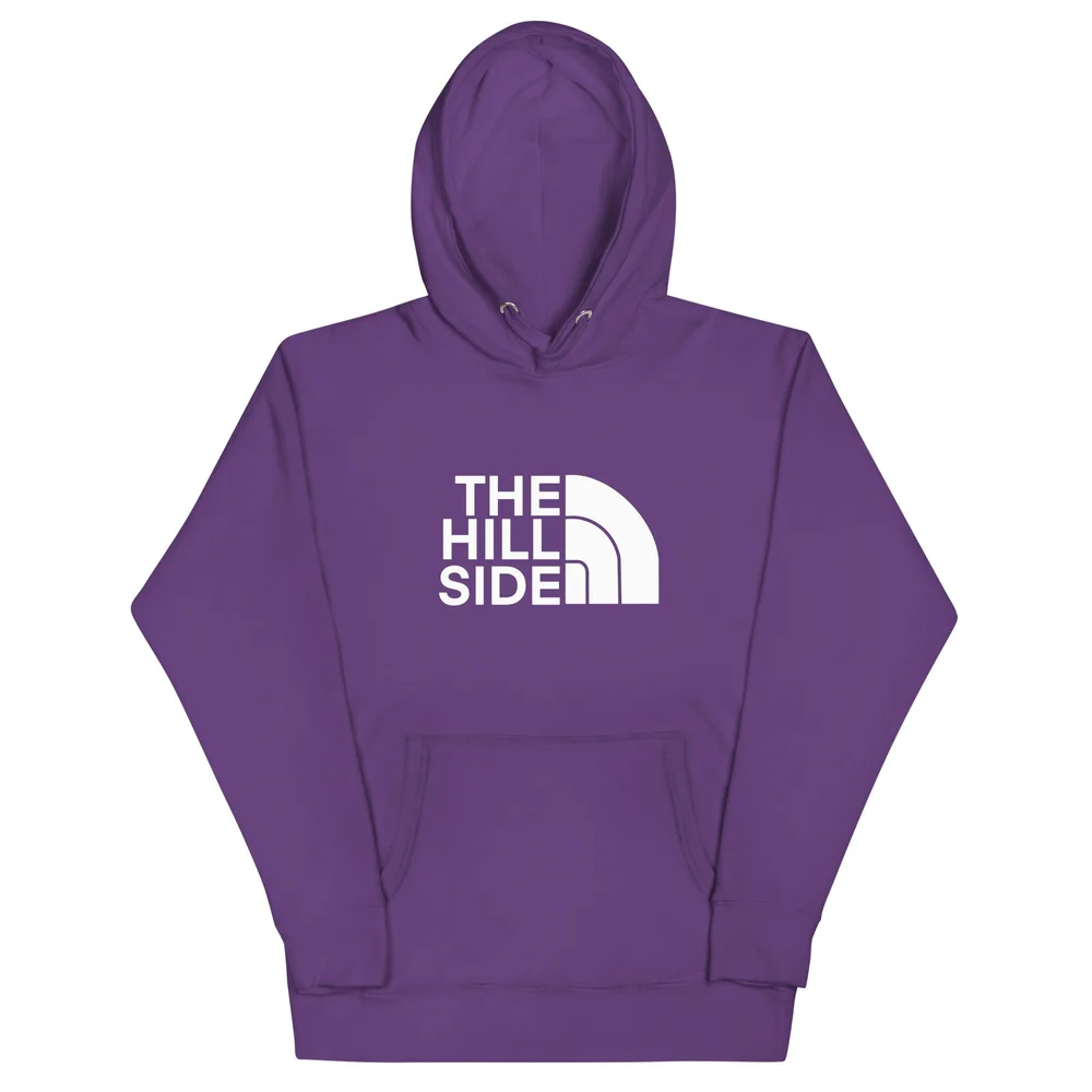 Kadın Mavi Logo Baskılı Kapüşonlu Fermuarlı Siyah Sweatshirt