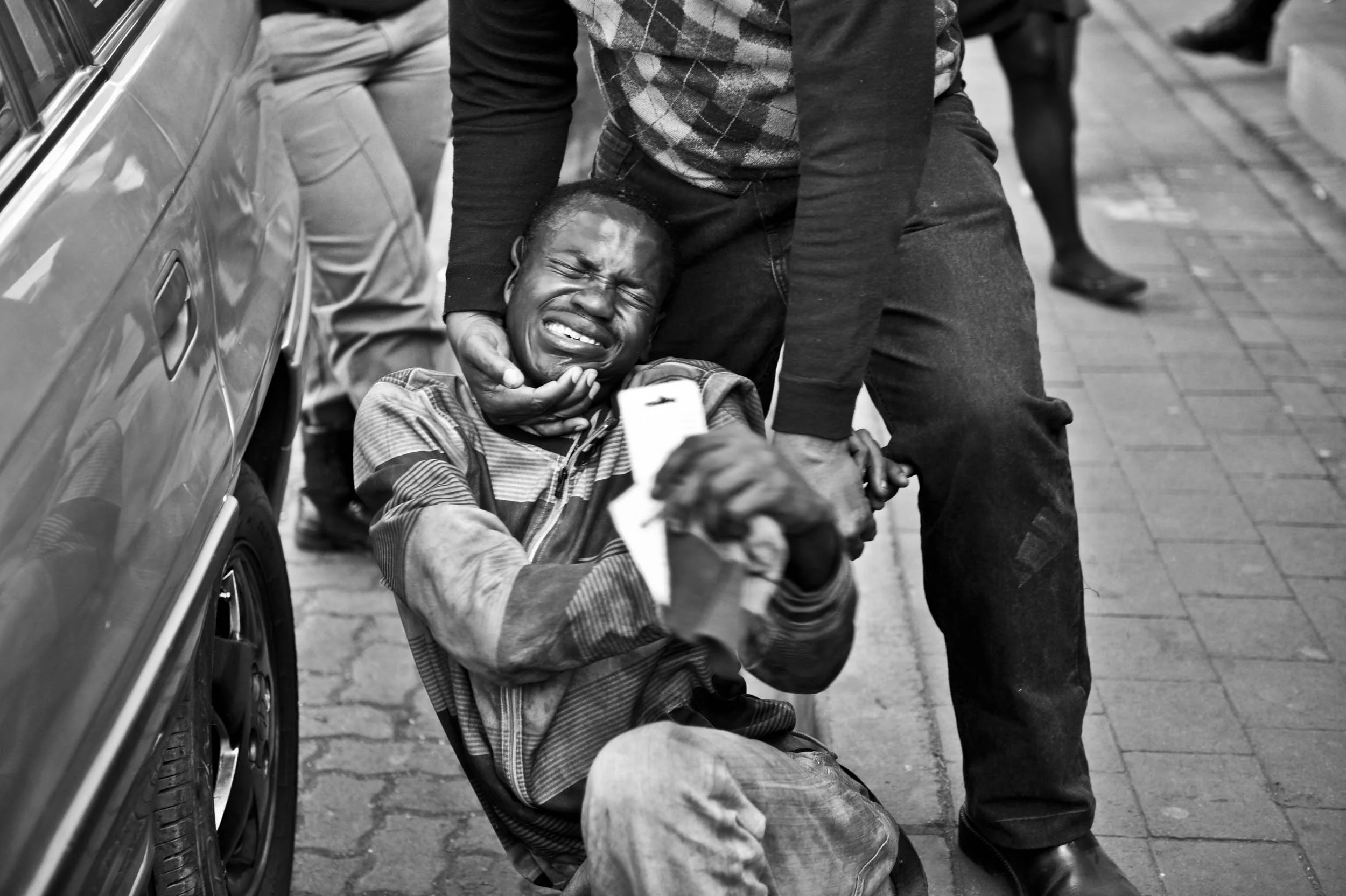  A man who swallowed Nyaope after being searched by the police in the Pretoria cbd. 