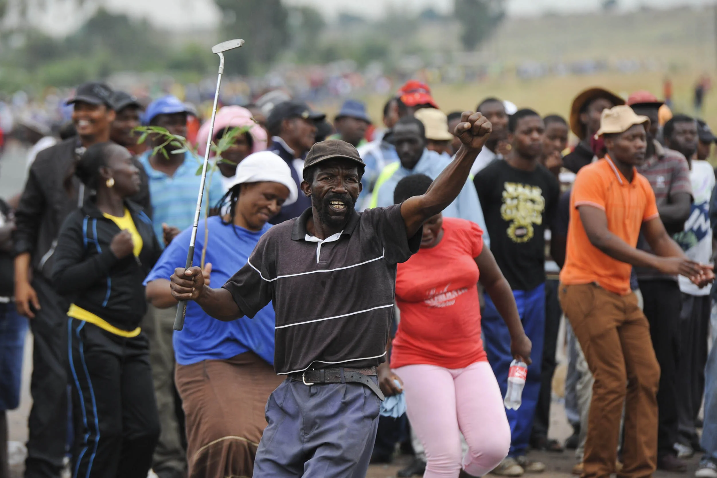  Service delivery protest in Bronkhorstspruit 