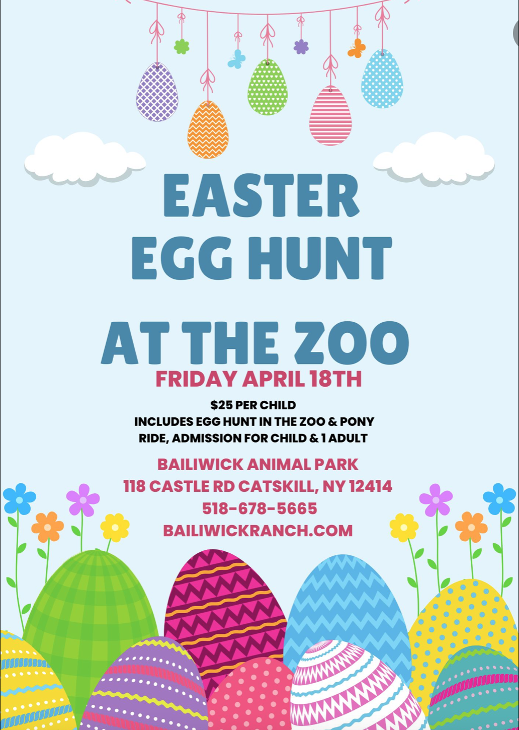 Easter Egg Hunt at the Zoo