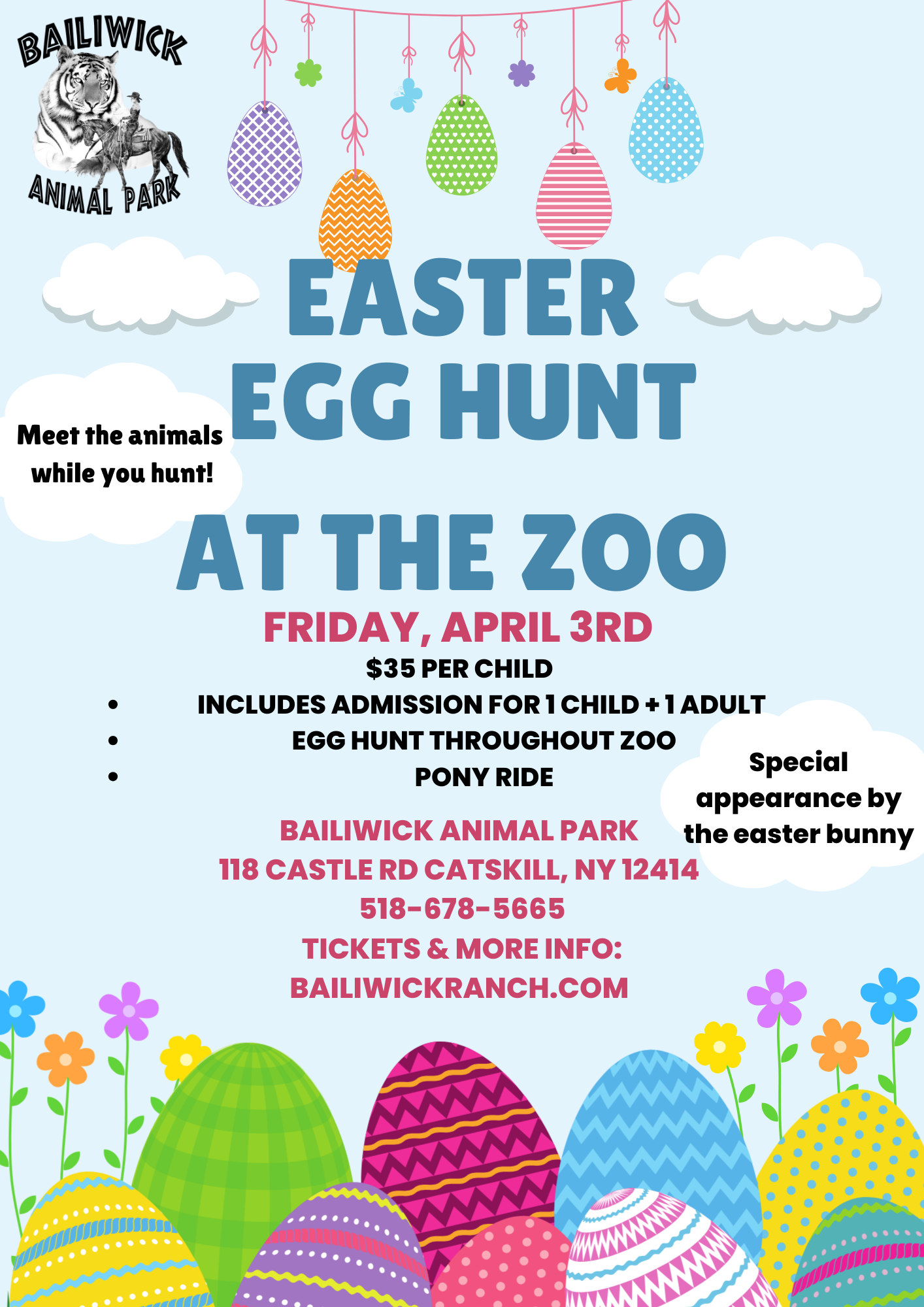 Annual Easter Egg Hunt at the Zoo