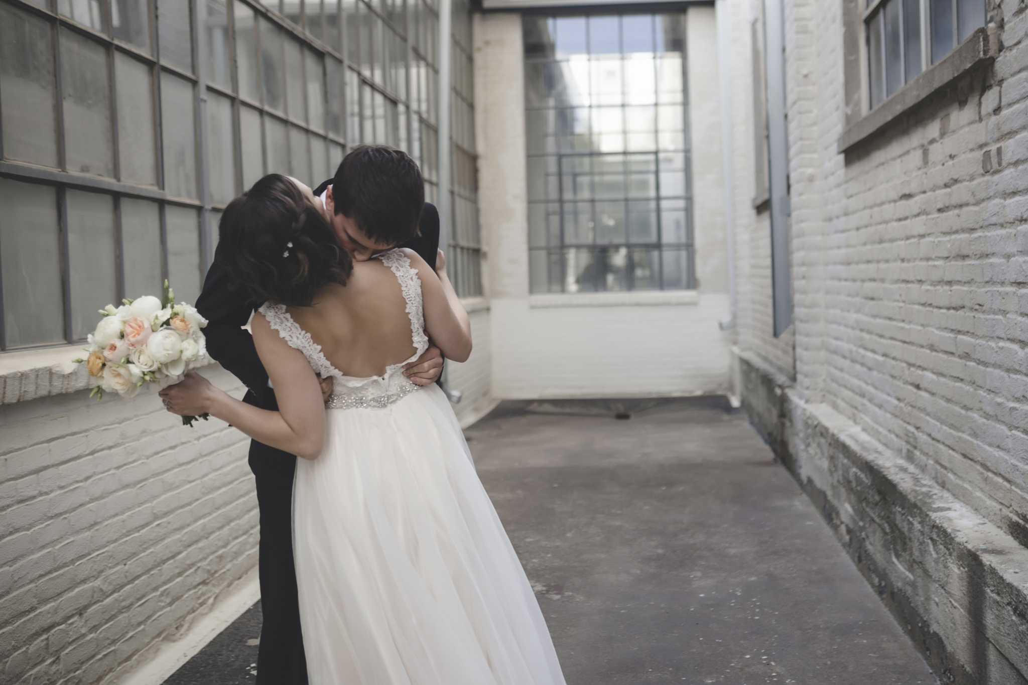 31 bauhaus brewery northeast minneapolis wedding photographer first look.jpg