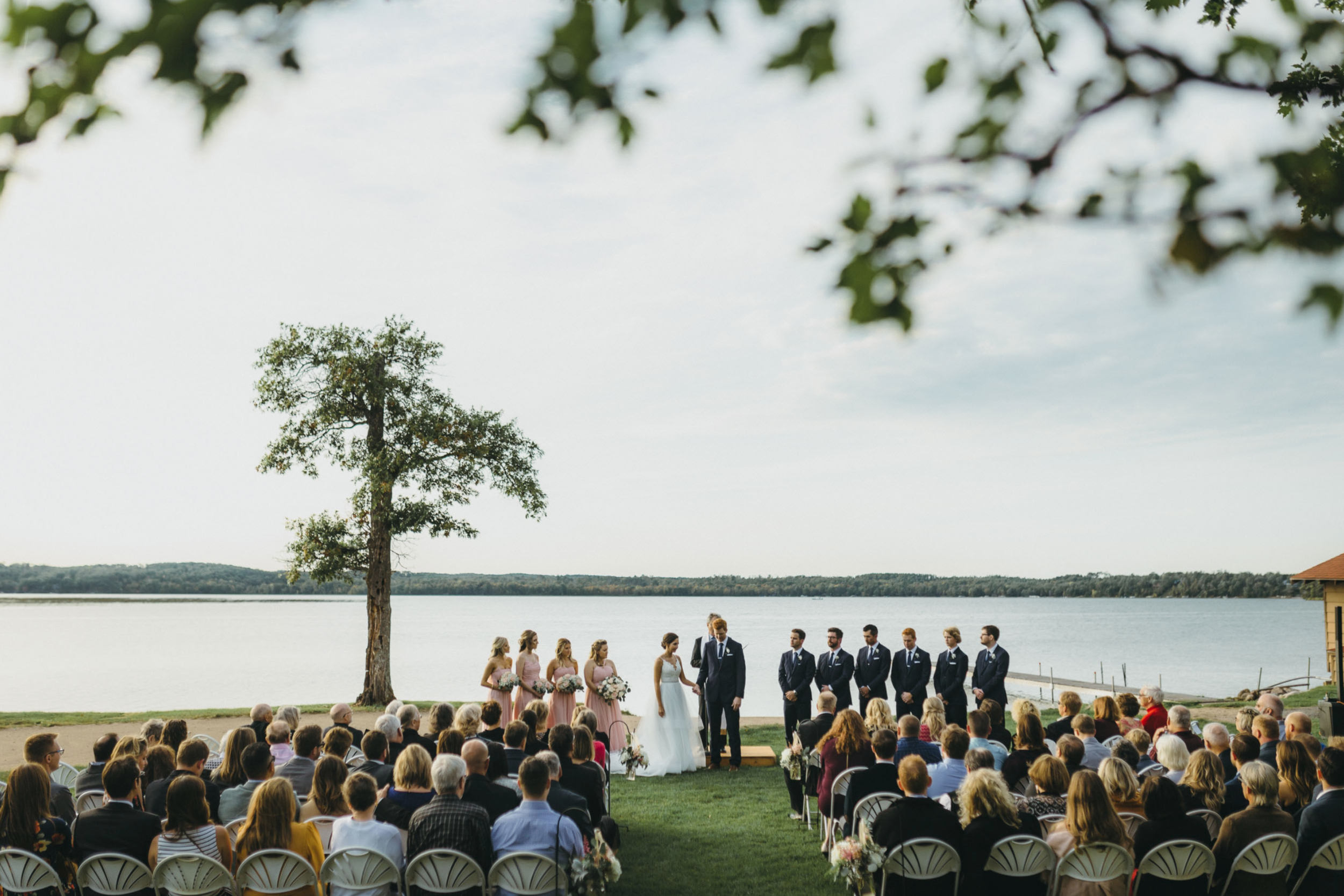 Lakeside Madden's Resort Wedding  •  Kristen + Beau