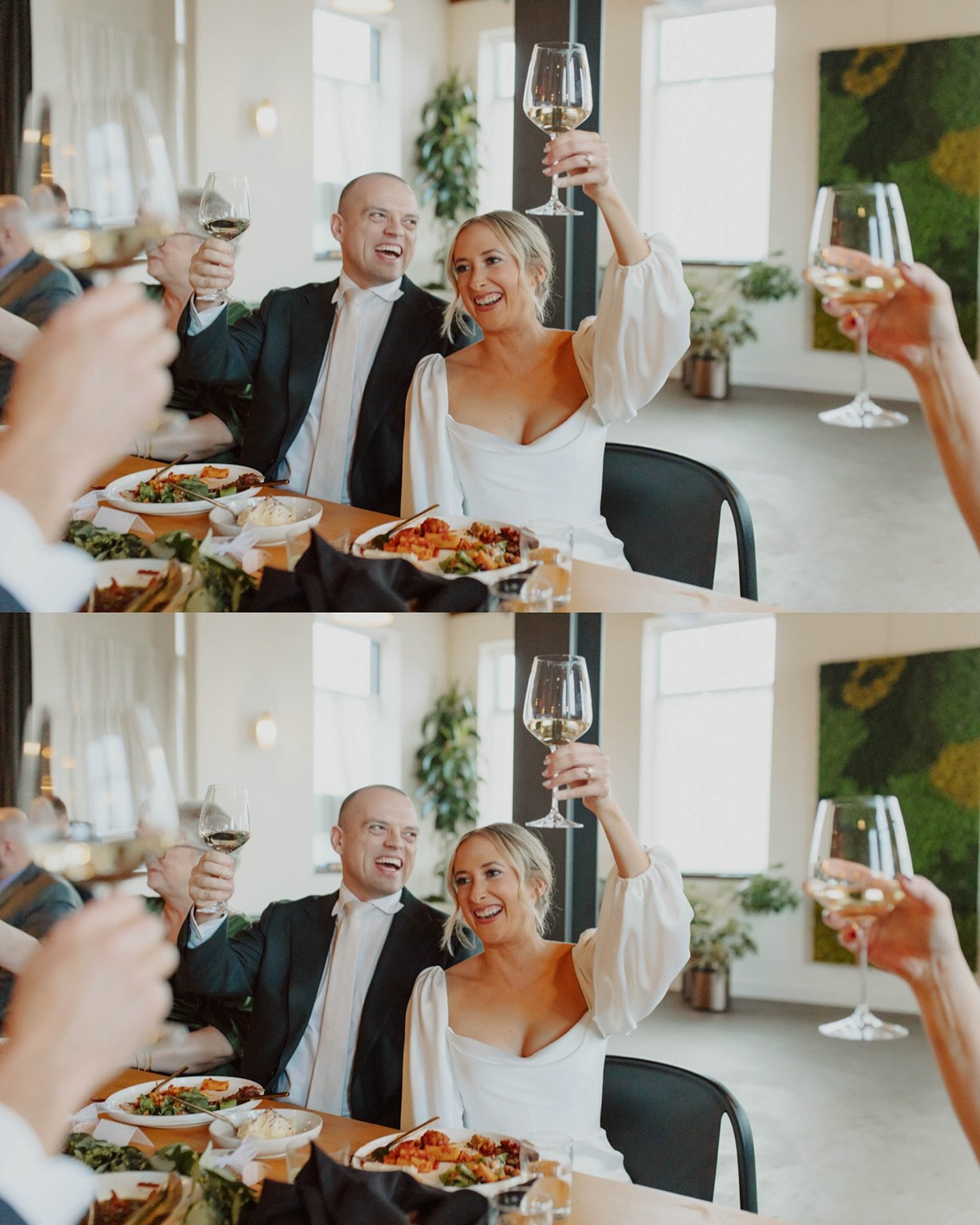 It&rsquo;s Linnea&rsquo;s birthday. I adore her, so here are too many photos of her and Andy getting hitched at @steadypour 🥂