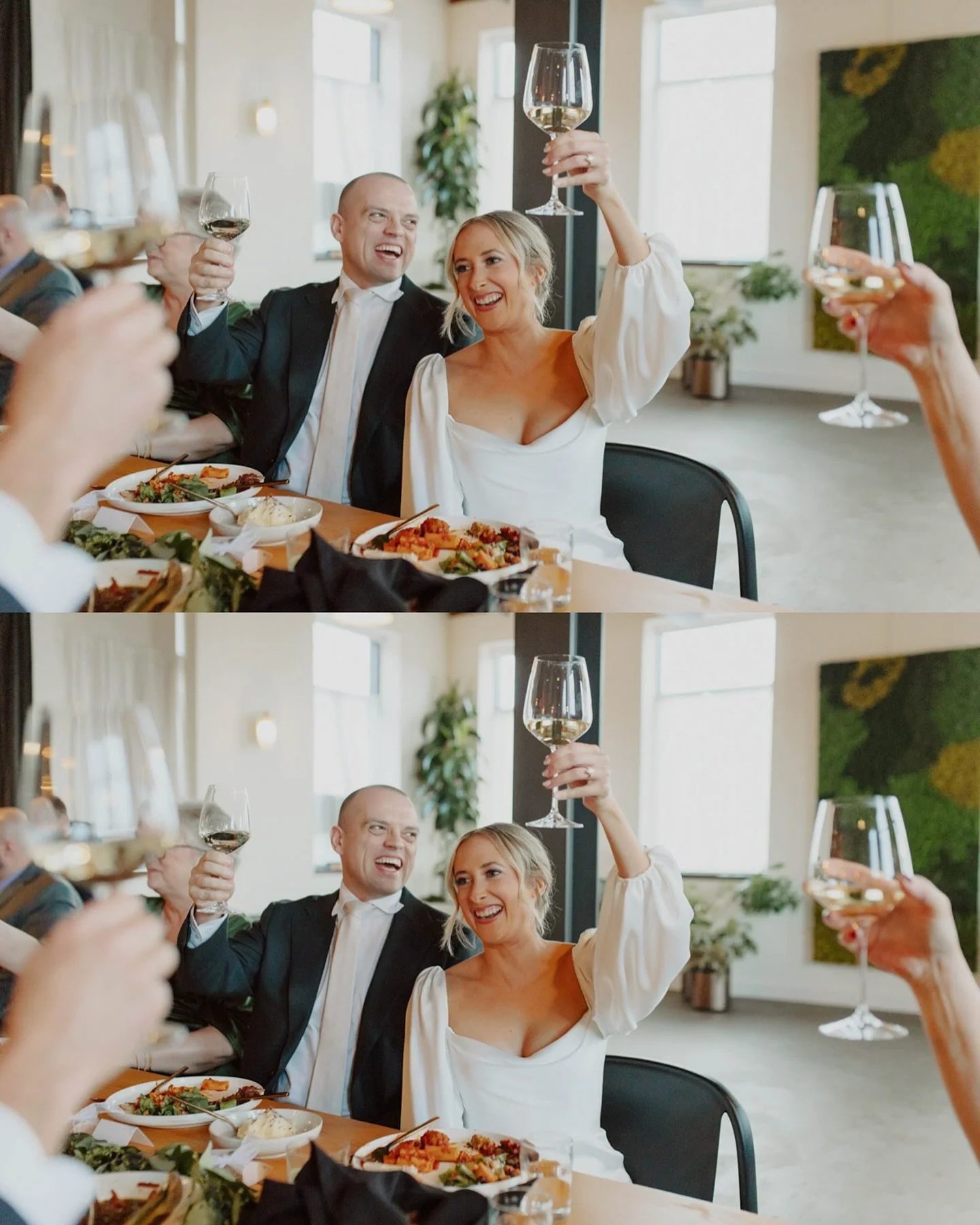 It&rsquo;s Linnea&rsquo;s birthday. I adore her, so here are too many photos of her and Andy getting hitched at @steadypour 🥂