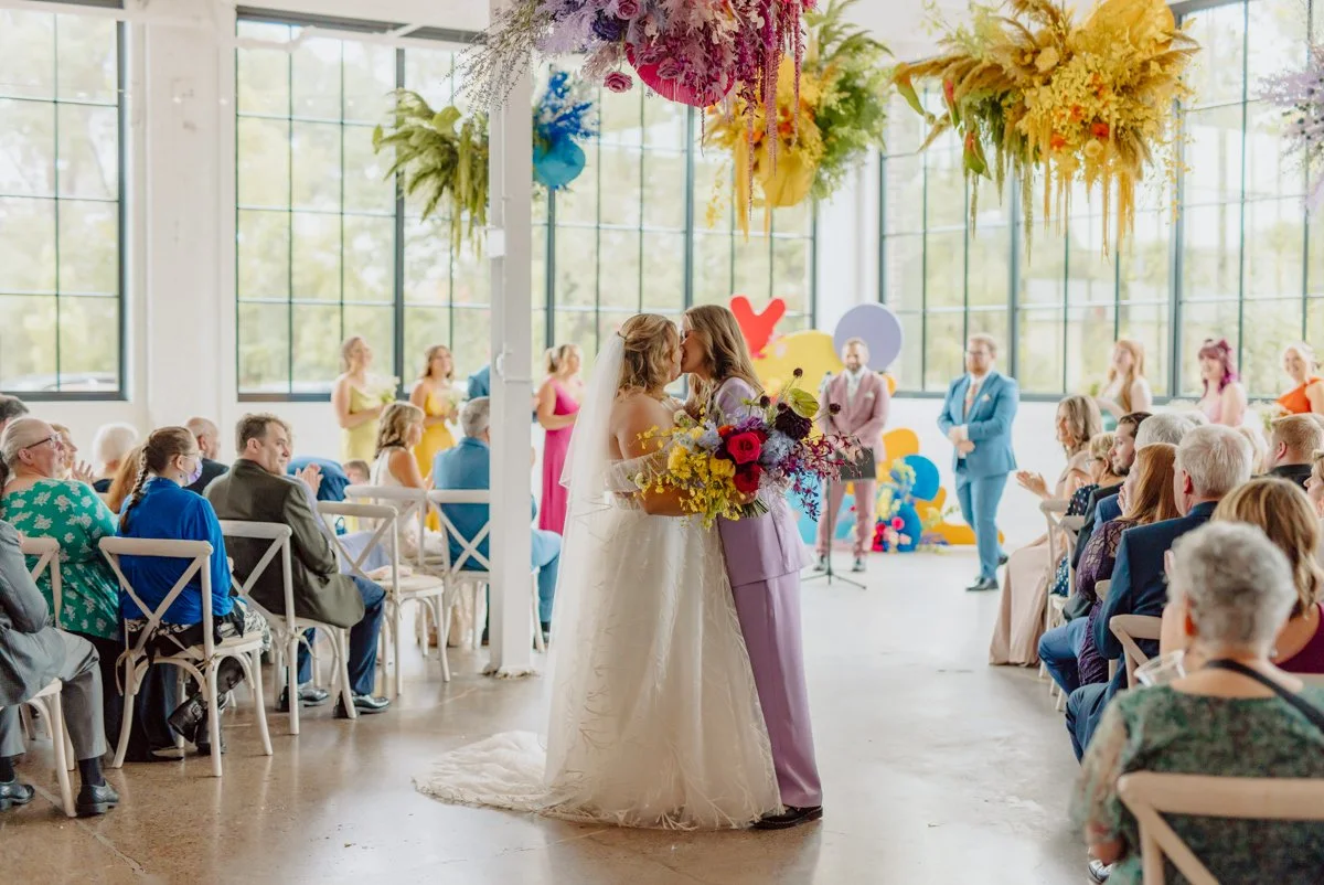 Vibrant Queer Wedding at The Whim • Alaina + Emilia