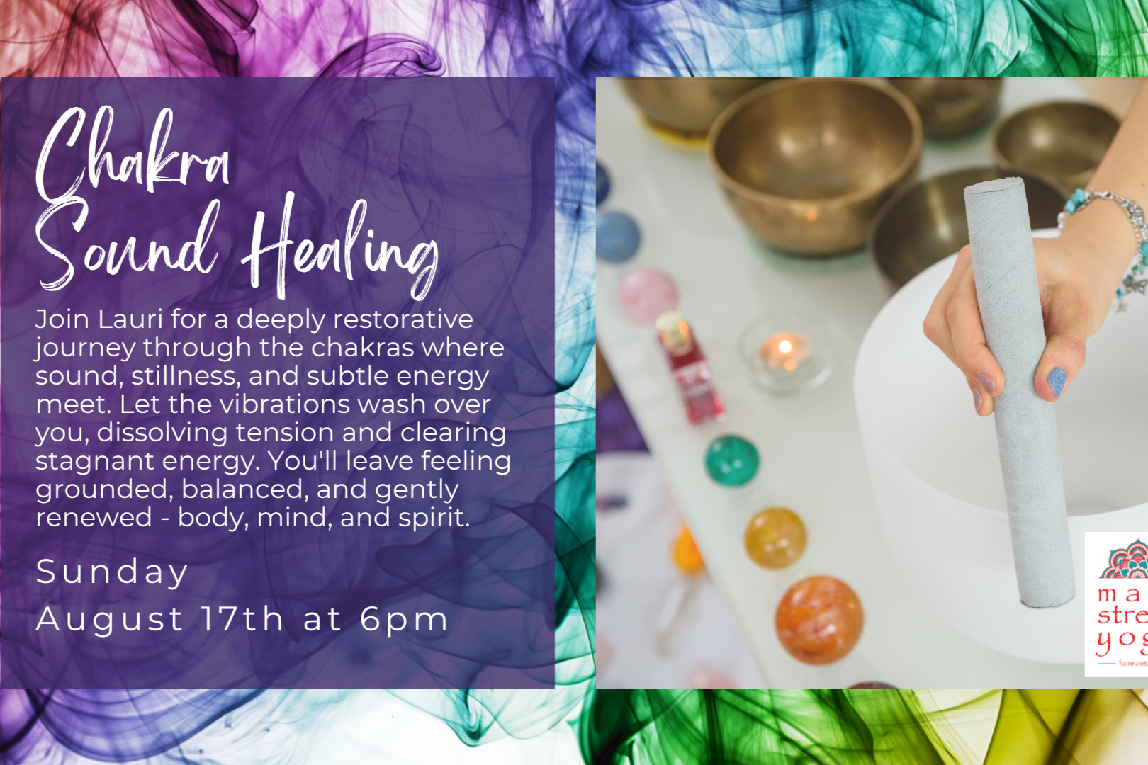 Sunday Soul Session: Chakra Sound Healing