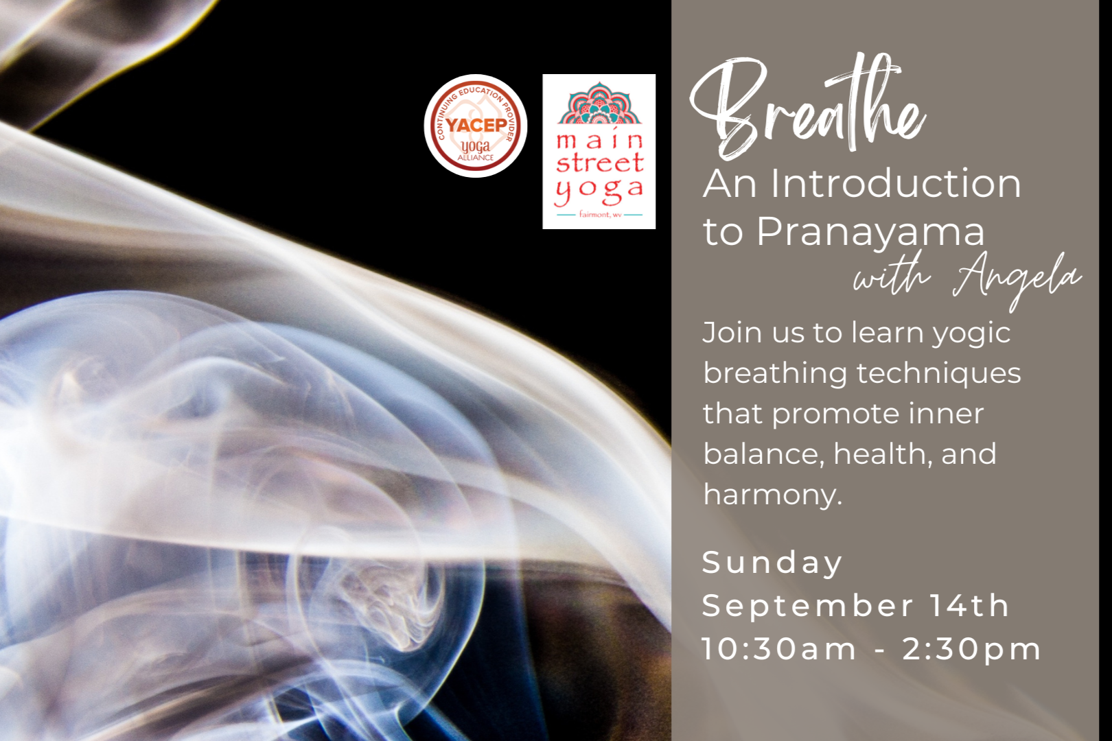 Breathe: An Introduction to Pranayama