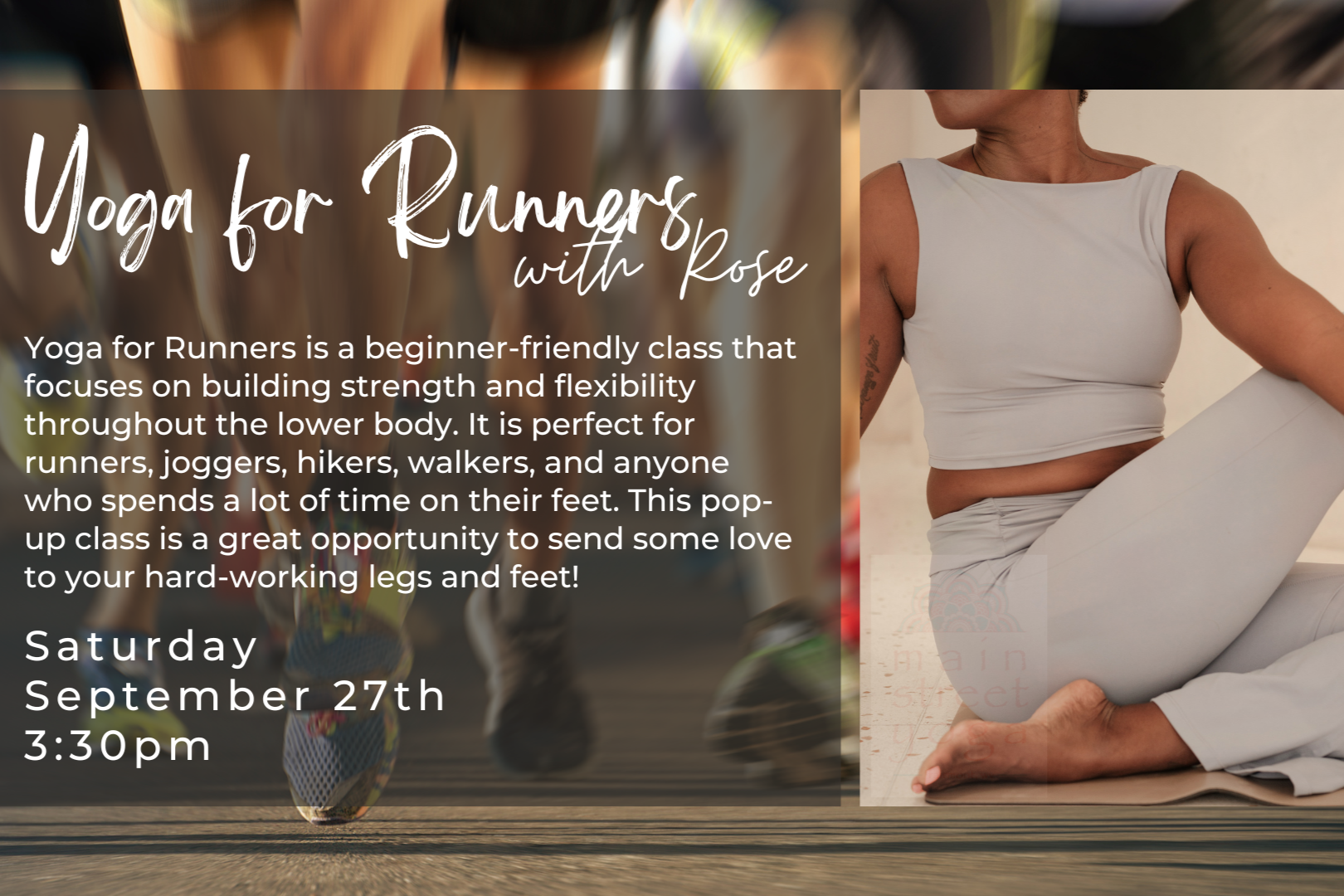 YTT Pop-Up Class: Yoga for Runners