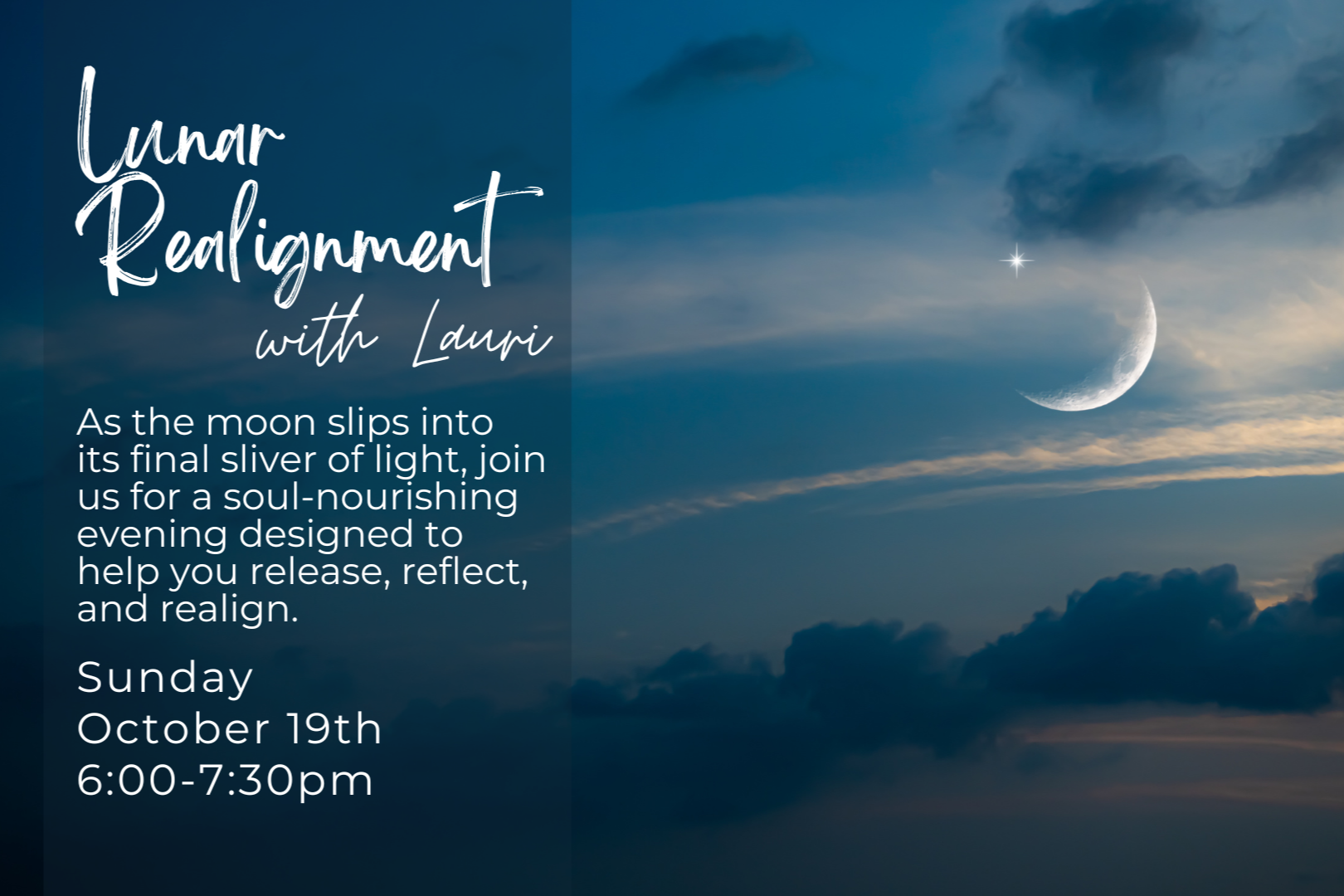 Sunday Soul Session: Lunar Realignment