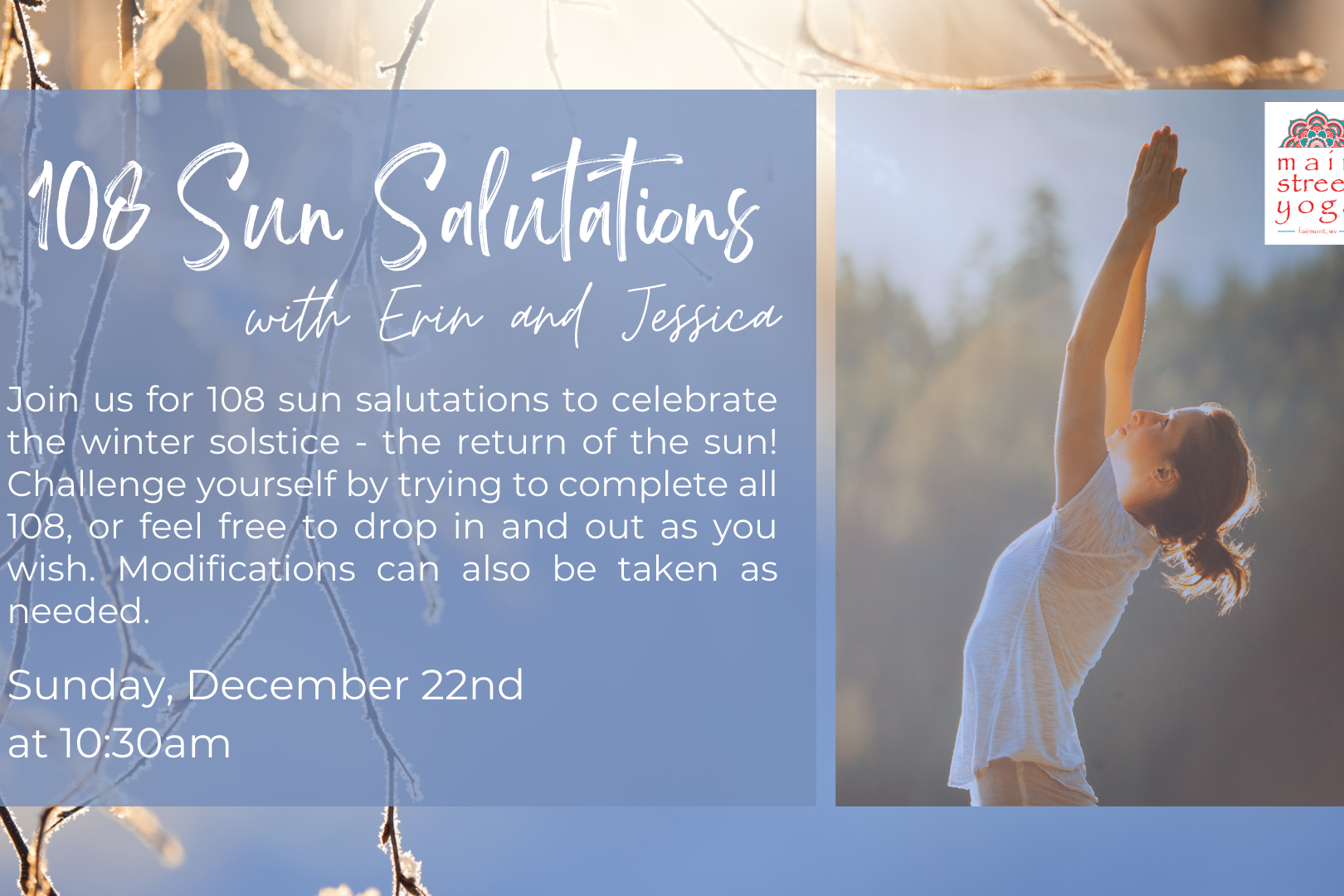 Winter Solstice 108 Sun Salutations